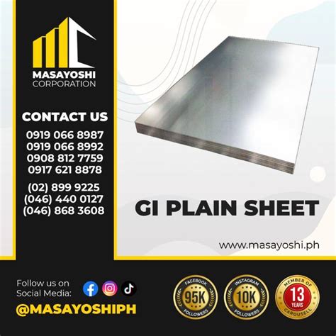 flat sheet metal prices|plain sheet 4x8 price philippines.